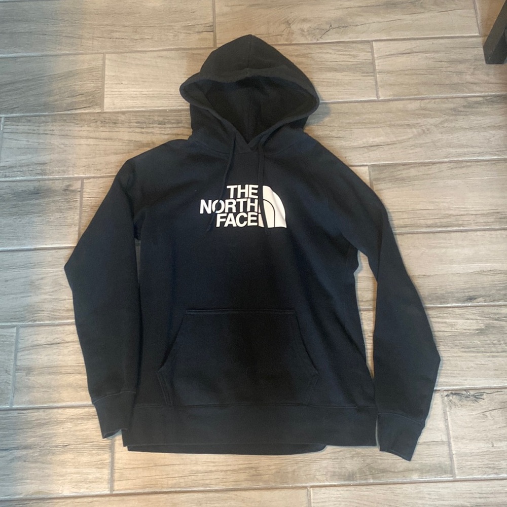 the north face black hoodie M
